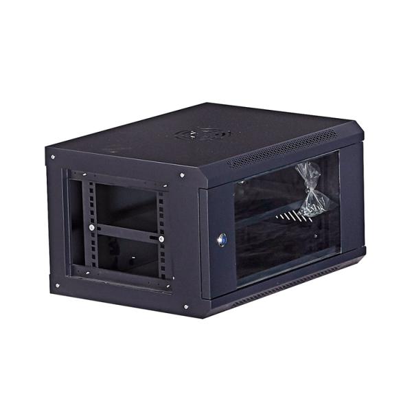 Stock 19 inch 6U Wall Hanging Server Cabinet with 60 kg Static Loading and Competitive