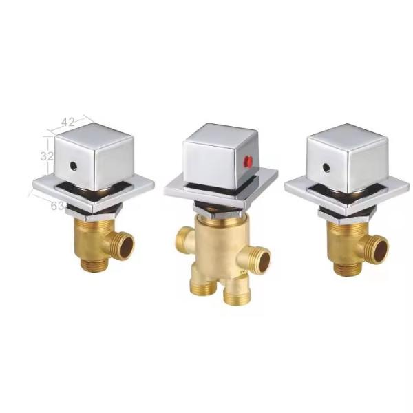 Massage Hot Tub Accessories Cold Hot Water Bathtub Faucet Sets for jacuzzis