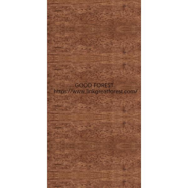 Fancy Bubinga Plywood Cluster Grain High Quality For Hotel Decoration 2440/2745/3050mm Lengthened Size China Factory