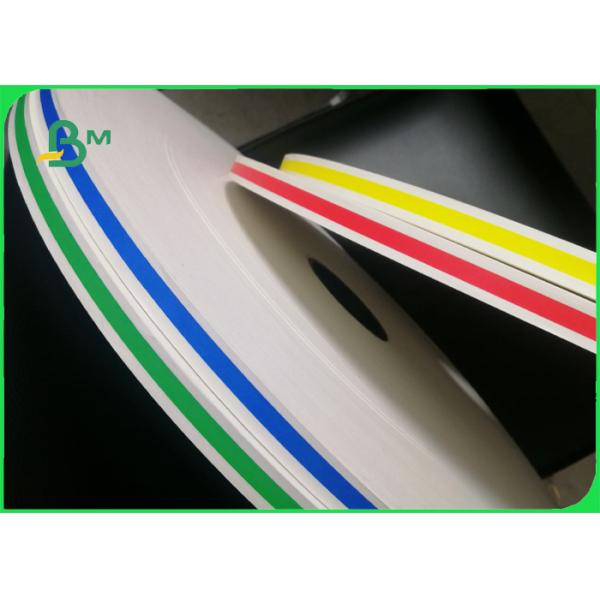 60gsm multi - rolo impresso colorido do papel do produto comestível para a palha bebendo