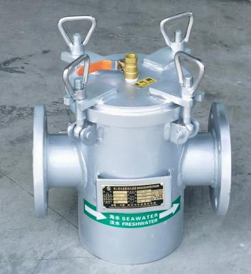 Aço de AS80 CB/T497 Marine Coarse Water Filter Carbon/malha de aço inoxidável 0.25-1.5Mpa