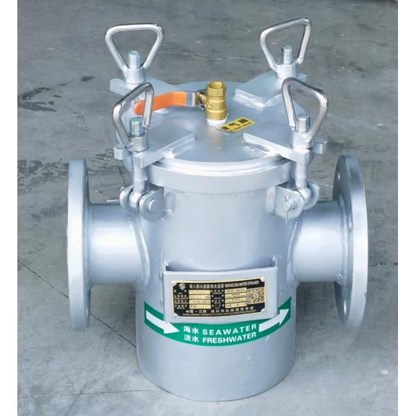 Filtre d'eau brut d'aspiration pour l'orifice d'admission de pompe auxiliaire d'eau de mer A80 CBM1061-81 Marine Sea Water Strainers