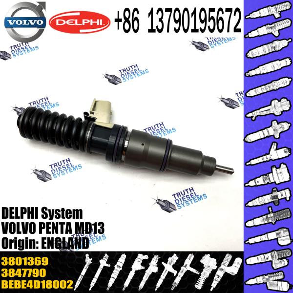 Injetor de combustível novo 21379939 BEBE4D27002 3801369 para VOL PENTA MD13