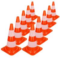 47cm Red Orange Heavy Duty Traffic Cones Traffic Control Cones For Parking Lot