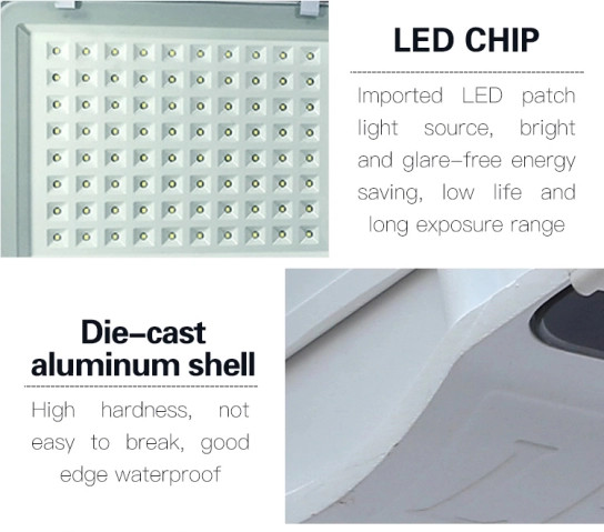 35cm Arm Length 30 Watt LED Garden Solar Street Lamp