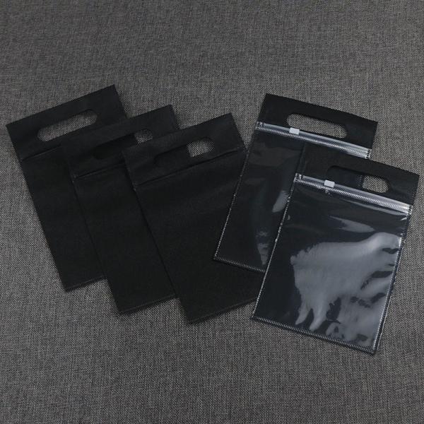 Custom Eco Friendly Zip Lock Bag, T Shirt Swimwear Plastic Clothing Zipper Bags Ziplock Bag With Handle For Clothes