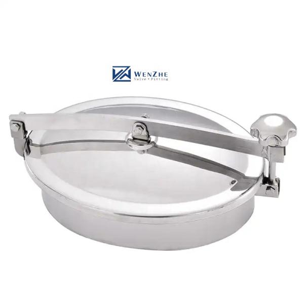 Couverture ovale de type mini sans réservoirs sous pression pour acier inoxydable 304 316 316L