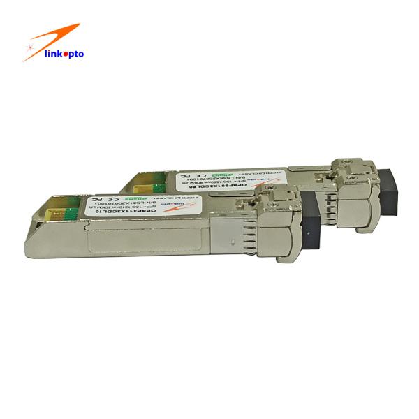 80km 10G SFP+ CWDM Transceiver Duplex LC With 1270 - 1610 Wavelength