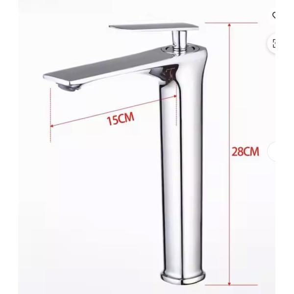Luxury Bathroom Faucet Handle Zinc Alloy With Durable Construction