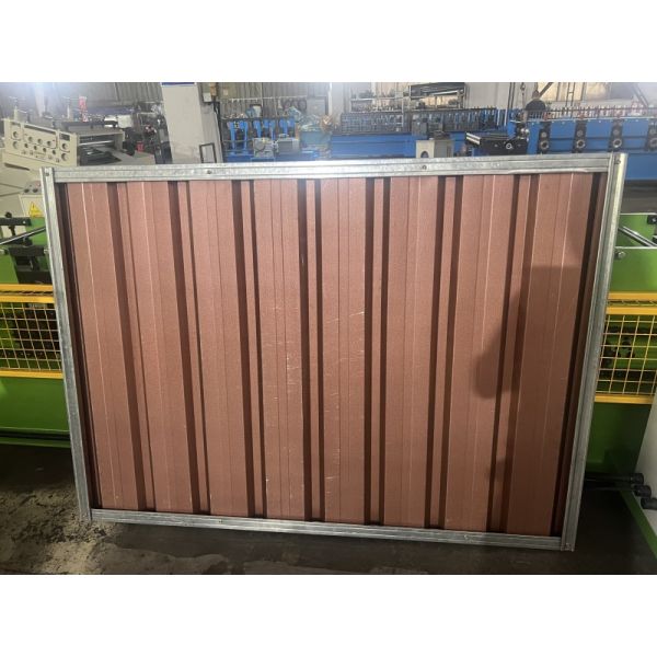 Colorbond Steel Fencing Manufacturer 0.5-0.8mm Thickness 65*24 Fence Post Column Roll Forming Machine