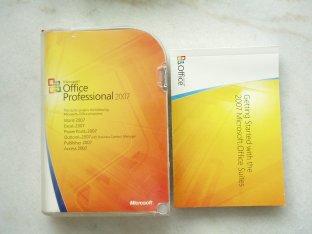 caixa retial profissional do Microsoft Office 2007