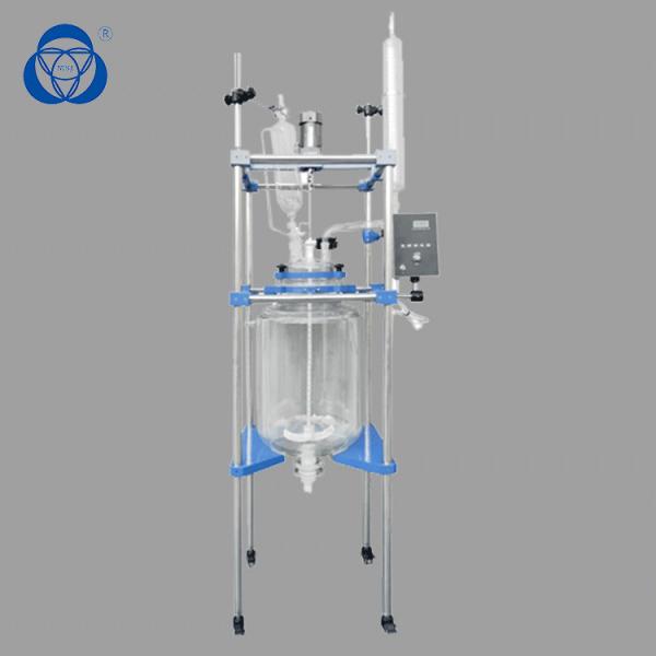 20L Capacity Glass Reactor Kettle With Multiple Functions