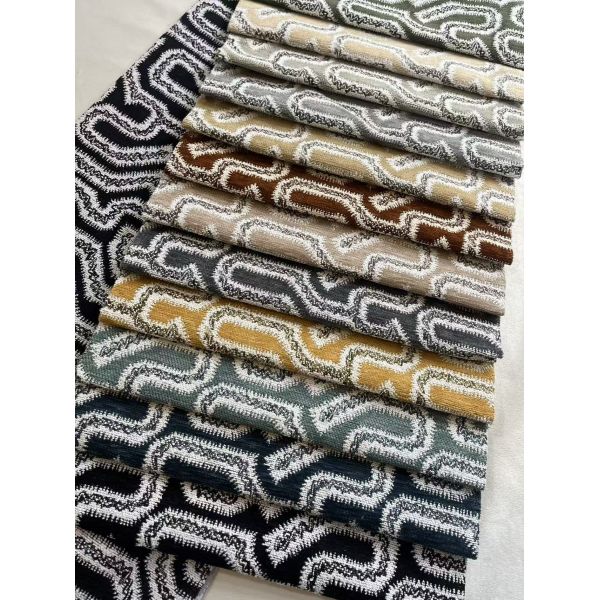 450gsm High Quality Of Jacquard Woven Chenille Sofa Fabric