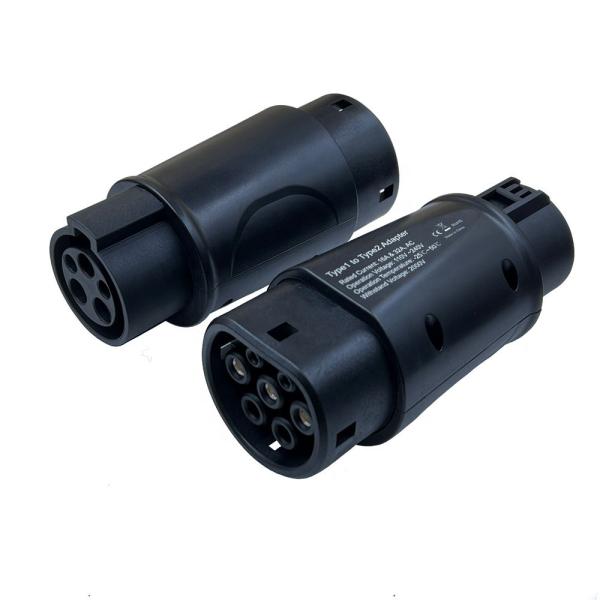 Type 1 to Type 2 EV Adapter 32A SAE J1772 for Replace / Repair