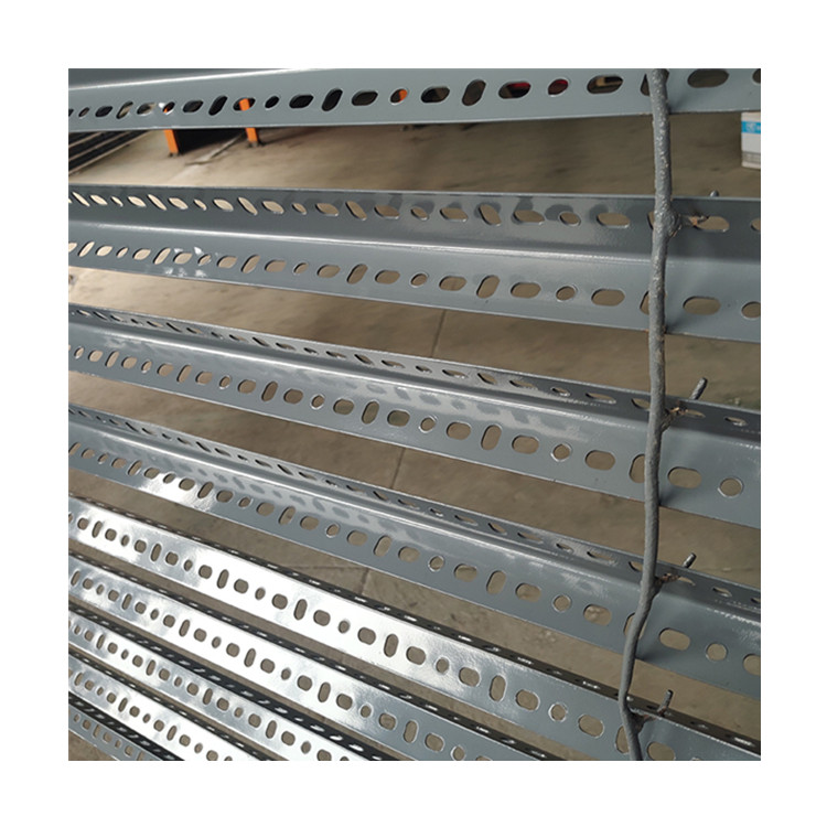 2-5 Layer High Tensile Shelf Angle Iron Bracket for Metal Shelf Slotted Angle Racks