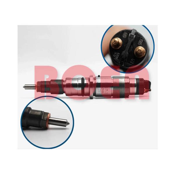 Inyector común auténtico 0445120123/0 del carril del combustible diesel de BOSCH 445 120 123 para la ISLA EU3 de Cumminse