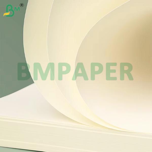 Papel de libro color crema marfil de alto volumen de 75 g 80 g para impresión offset de membretes