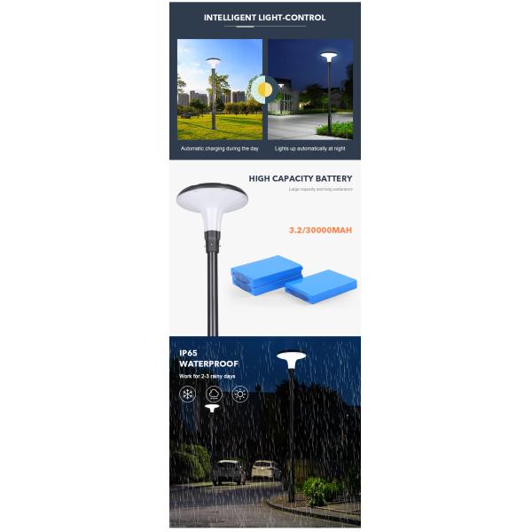 Открытый сад солнечное светлое IP65 ODM OEM водоустойчивый для открытого сада