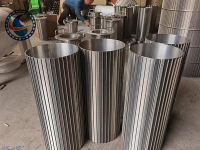 Stainless Steel 304 Reverse Wedge Type Screen Tube 600mm Length For Oil Gas