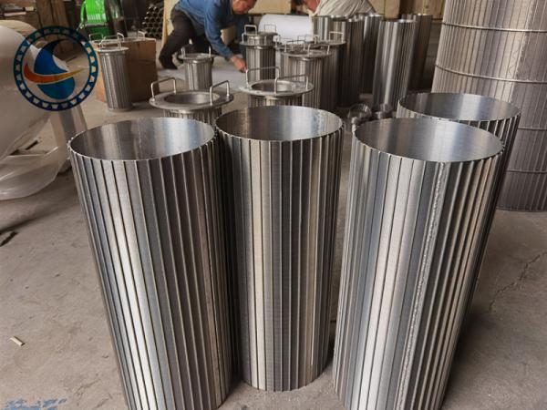 Stainless Steel 304 Reverse Wedge Type Screen Tube 600mm Length For Oil Gas