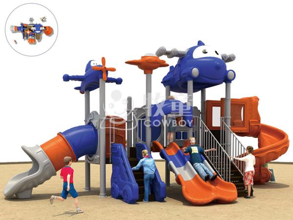 China Plastic Kids Outdoor Playground Equipment for Sale MT-MLY0283