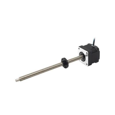 Micro High Precision Hybrid Threaded Rod Nema 14 Linear Stepper Motor for 3D Printer Sale