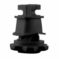 Barrière électrique Wire Holding Insulator d'isolateur rond serré de courrier de vis