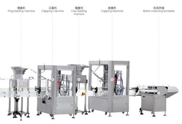 Anticorrosive Filling Packing Machine Equipment 1000ml 15bph