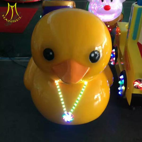 Hansel  children toy ride amusement park electric two seat duck ride