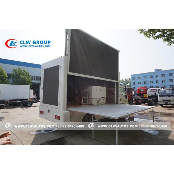 Тележка афиши СИД Foton Forland 4X2 7000cd для рекламы