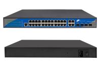Commutateur contrôlé d'Ethernet de POE, puissance au-dessus de port du commutateur 24 d'Ethernet