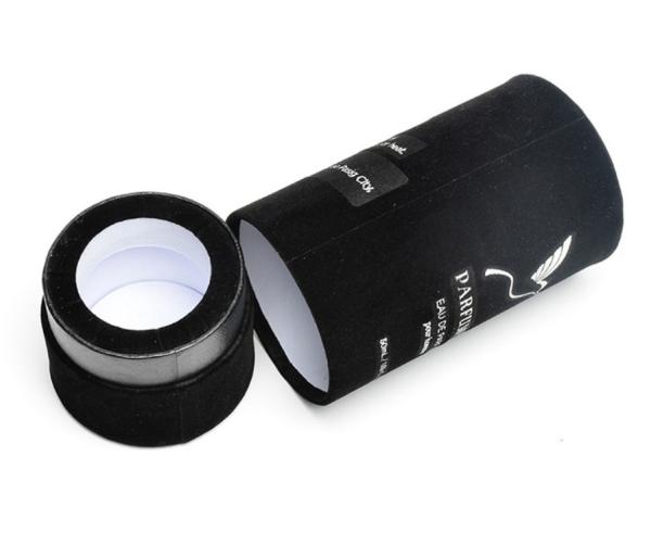 Rustproof Round Gift Packing Box Tall Cylinder For Perfume Packaging