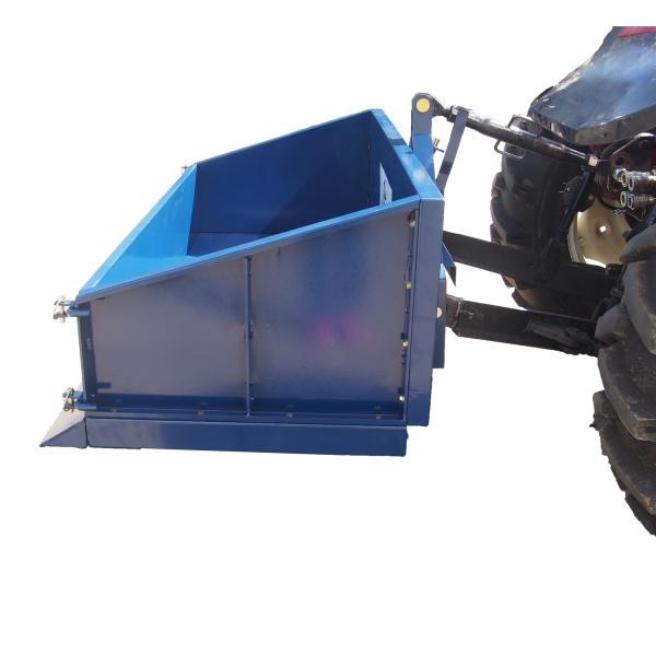 120cm 86kg Agricultural Farm Trailer 20hp Tractor Transport Box