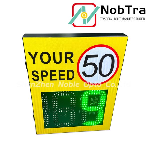 40°C To 60°C Heavy Gauge 3 Digit Speed Limit Signs Traffic Sign Suitable for Permanent and Temporary Installations