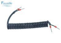 A espiral da máquina do cortador de Topcut Bullmer cabografa Pn 058214 para o sensor