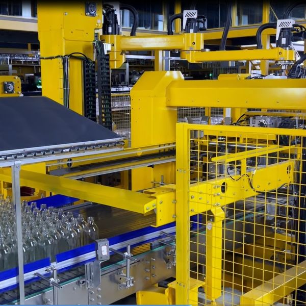 Fully Automatic Robotic Arm Depalletizer Bottle Depalletizer Machine