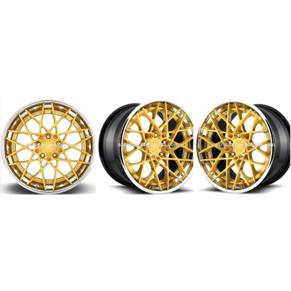 Брызгать 3 части выковал колеса подвергл сторону механической обработке 18 19 20 21 и 22 дюймов