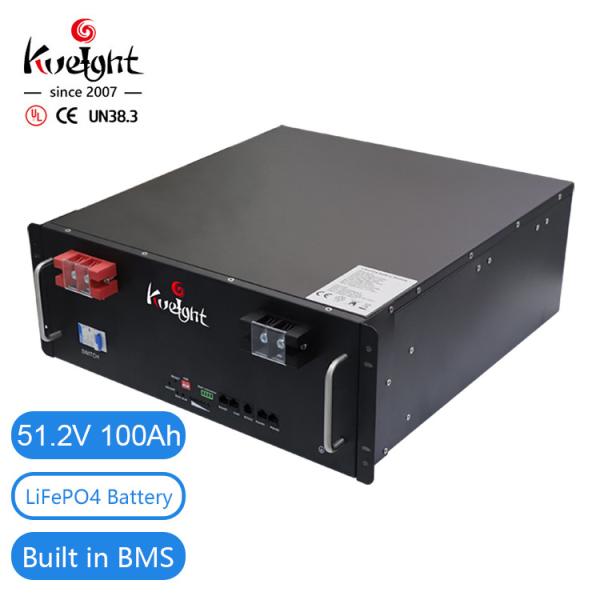 Cabine Lithium Battery Module Paralleled Distributed LiFePO4 Rack Mount Lithium Battery