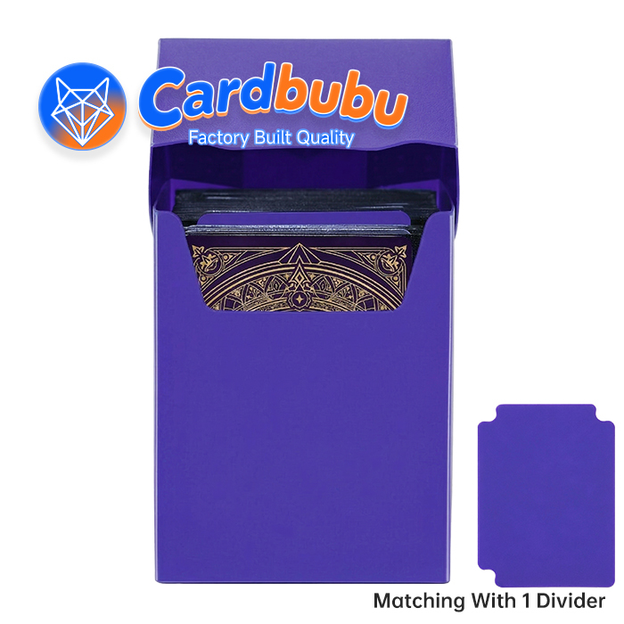 Card Storage Plastic Deck Box TCG MTG Storage Solutions UKCA