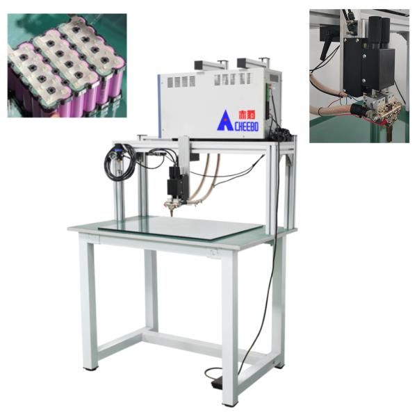 Precision Thick Nickel Bipolar Transistor Gantry Spot Welding Machine For 18650 Lithium Battery Pack