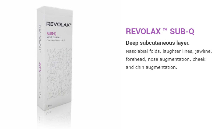 заполнитель 1.1ml 24mg/Ml HA Revolax дермальный с CE Марк