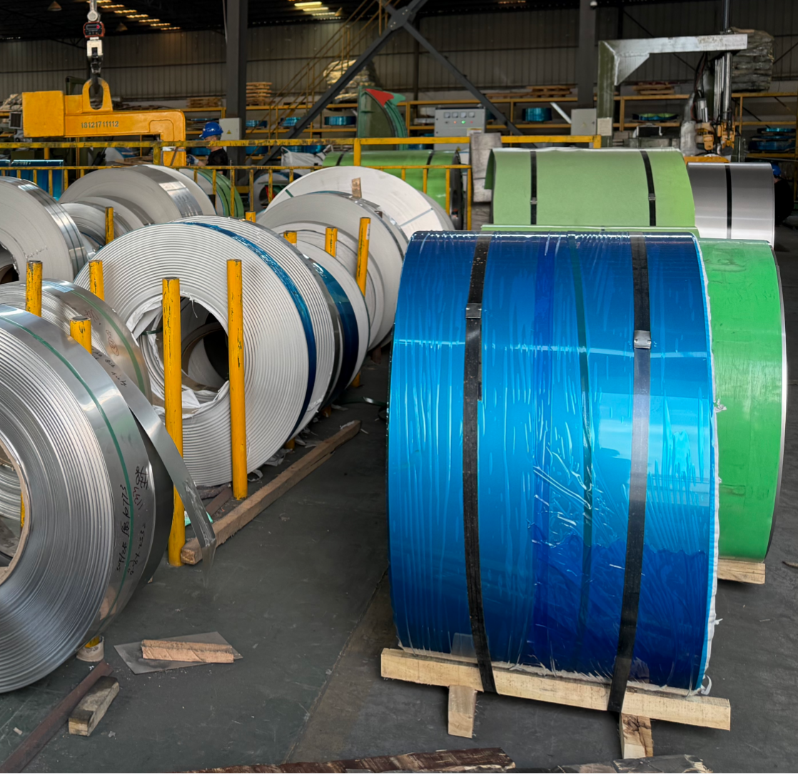 Hot Rolled & Cold Rolled Stainless Steel Coil 304 316L 430 904L 2205 Duplex for Construction Food Industry and Industrial Applications