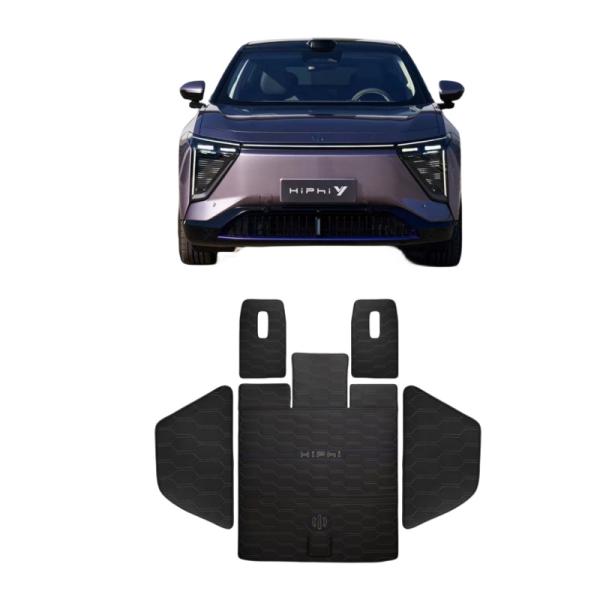 No. of Mats 4pcs TPE Waterproof Trunk Mat for HiPhi Y HiPhi Z HiPhi X Car Accessories