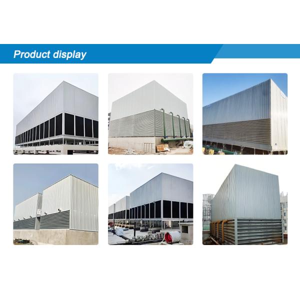 High Cooling Efficiency Counter Flow Water Spray Cooling Systems FRP Cooling Tower