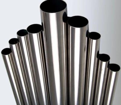 Mirror Polished 304 Stainless Steel Round Pipe Decoration 6 Meters Length