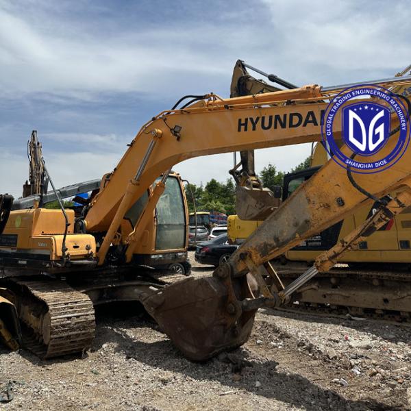 Оригинальный гидравлический экскаватор Hyundai 225 22,5 тонны