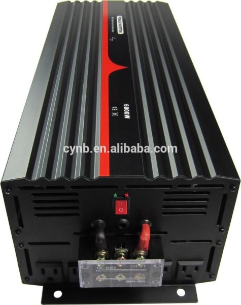 24VDC to 120VAC 60Hz 6000W Pure Sine Wave Solar Power Inverter