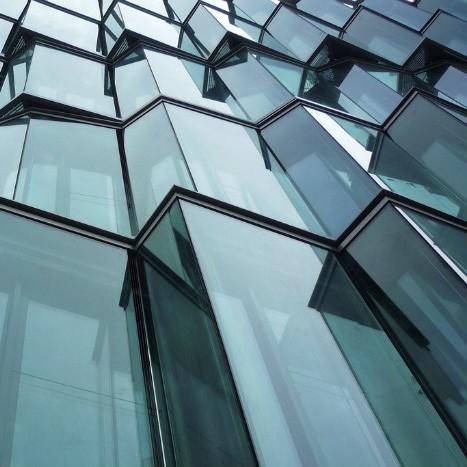 Triple Insulated Hollow Glass Curtain Wall Commercial Building Construction Curtain Wall Sound Insulation Curtain Wall OEM ODM