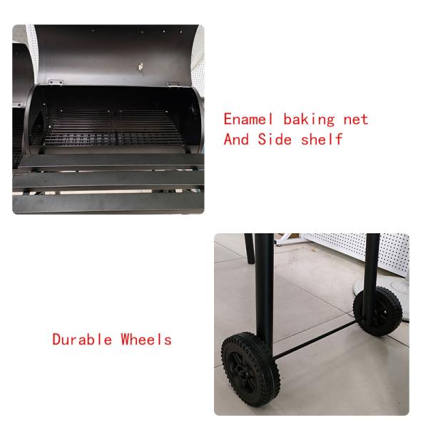 Barrel Mother And Son OEM Charcoal Bbq Stove Trolley