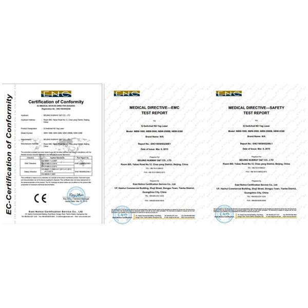 Q-t Switched N-D Yag Laser for tattoo removal, skin rejuvenation and skin whitening, pigmentation removal